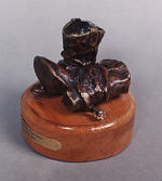 Cowboy Workboots - bronze by sculptor Susan Lynes