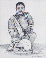Monty - by artist Susan Lynes