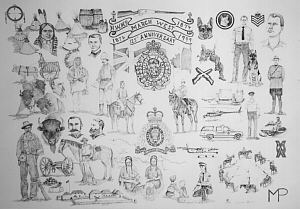 Special Commemorative reproduction - by artist Susan Lynes