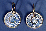 Brand or initial keychain